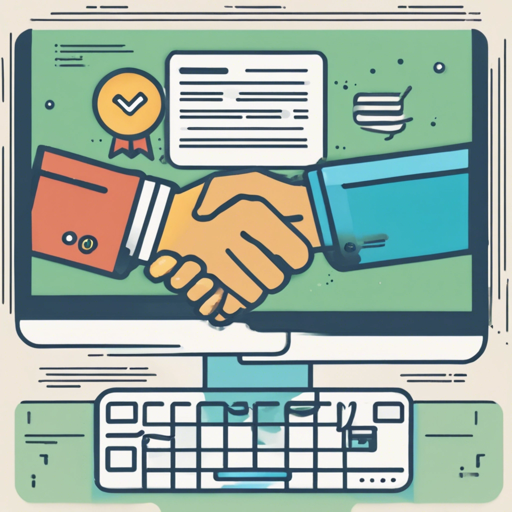 An illustrative image depicts a handshake between a user and a website, with a checkmark symbolizing trust hovering above them. This visual metaphor represents the establishment of trust between users and websites that prioritize staying active and up-to-date. It conveys the idea that by maintaining current content and offering engaging experiences, websites can earn the trust of their users, leading to increased credibility and long-term success.